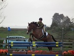 Leeshelle training at Abderry 