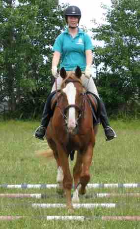 Trevor's first ride at home.jpg
